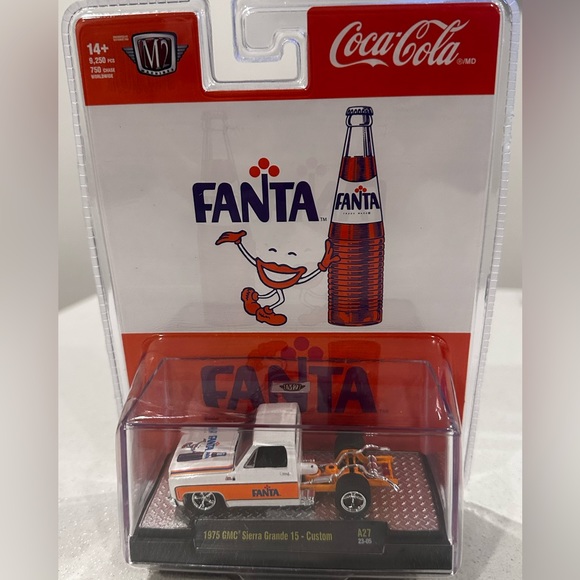 New M2 Machines Fanta 1975 GMC Sierra Grande 15 - Custom CHASE Model Truck - Picture 3 of 7